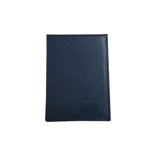 Porte carte simple en cuir pour carte professionnelle grand format - DMB Uniform