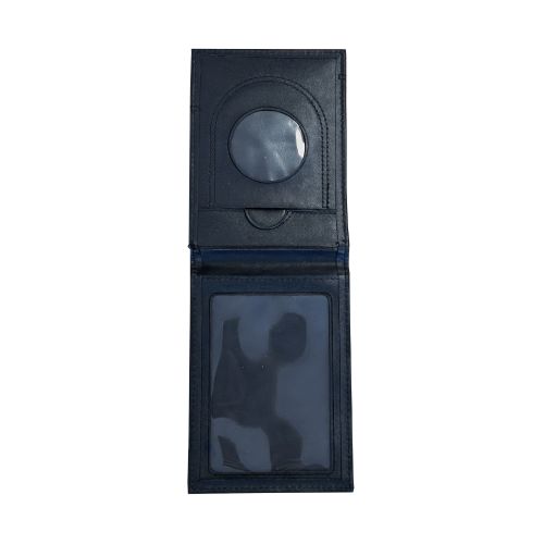 Porte carte simple en cuir pour carte professionnelle grand format - DMB Uniform