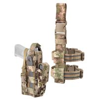 Holster de cuisse molle ambidextre pour arme automatique