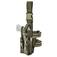 Holster de cuisse molle ambidextre pour arme automatique