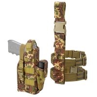 Holster de cuisse molle ambidextre pour arme automatique