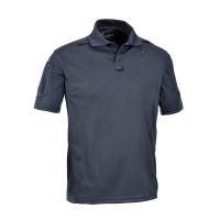 Polo respirant manches courtes avec poches en polyester mesh