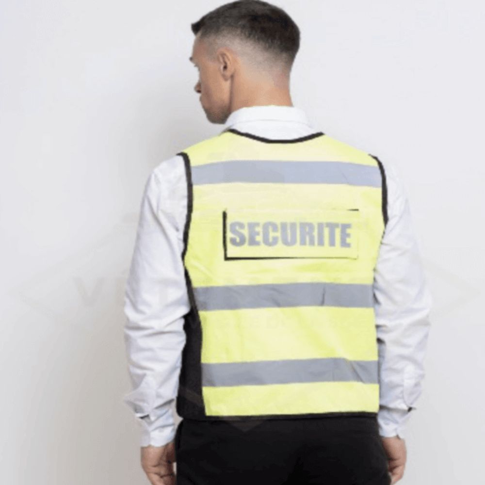 Gilet tactique SECURITE Haute visibilité jaune Thor - VVS Gilet tactique SECURITE Haute visibilité jaune Thor - VVS