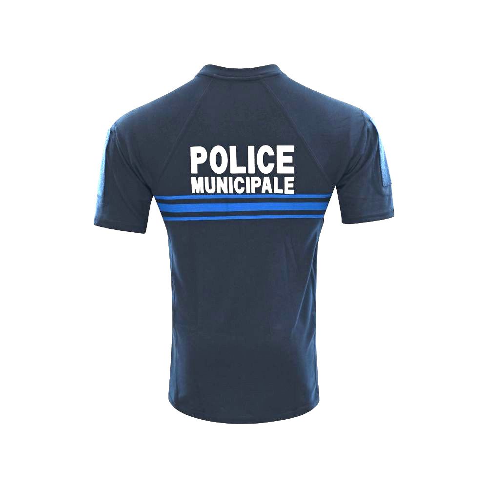 Tee-shirt Instructor Coton Dark Navy Police Municipale Tee-shirt Instructor Coton Dark Navy Police Municipale