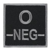 Groupe sanguin tissu - noir