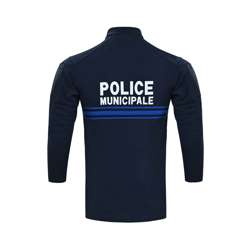 Polo manches longues Operator coton Police Municipale Polo manches longues Operator coton Police Municipale