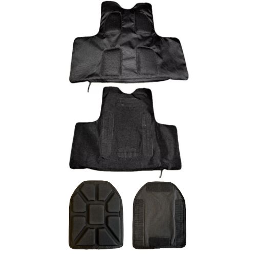 Housse tactique porte plaques TAC V2 - Noir- ADN Tactical