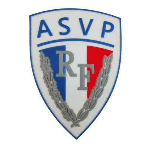 Ecusson de bras PVC ASVP
